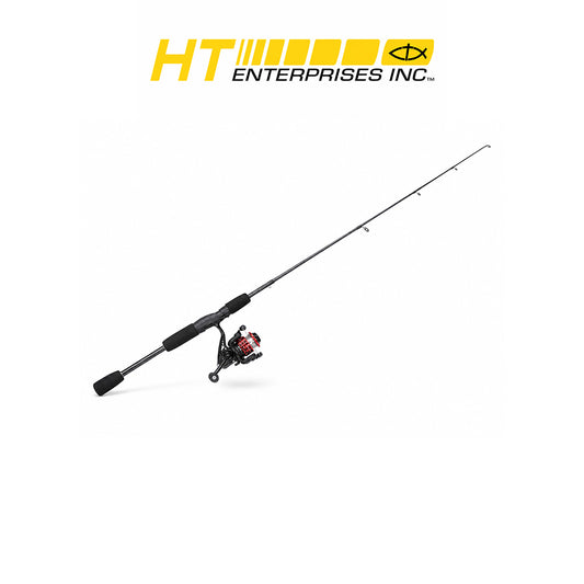 HT First Cast Pro 6' Medium Spinning Combo 2-Piece Fishing Rod with EVA Handle