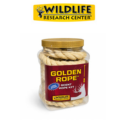 Wildlife Research Golden Rope Scent Rope Kit, 4 fl oz
