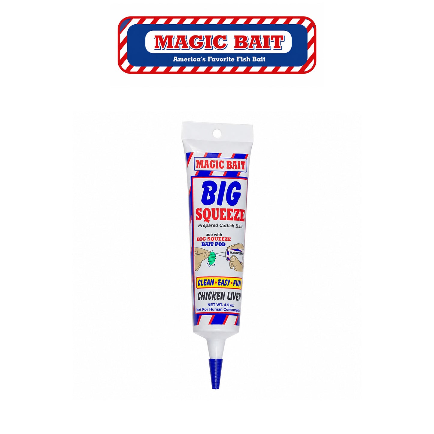 Magic Bait Big Squeeze Liver Soft Plastic Fishing Bait