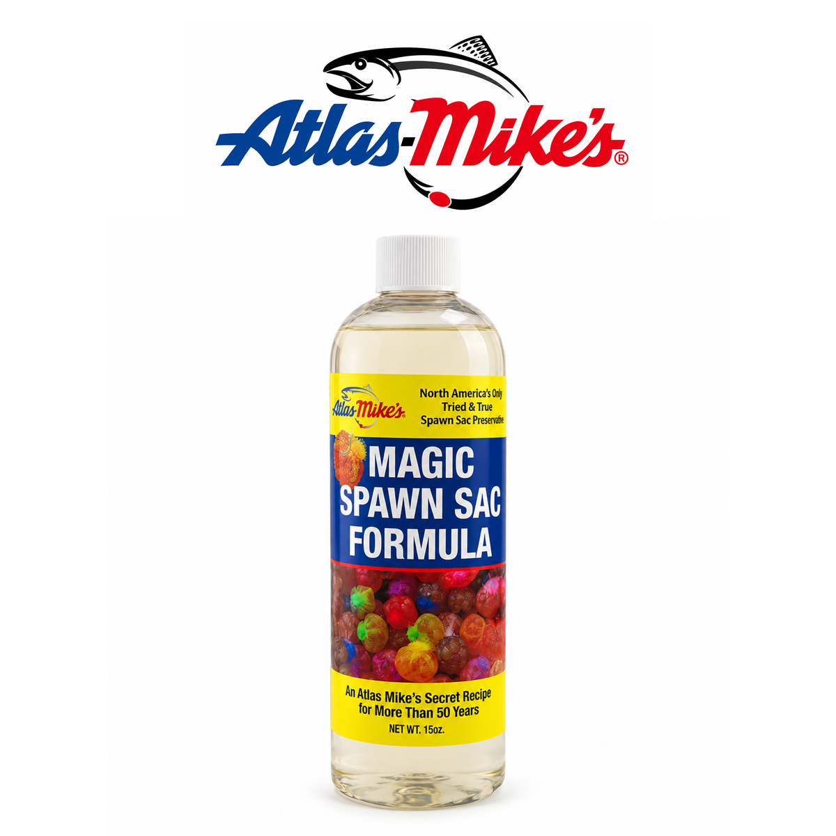 Atlas Magic Spawn Sac Formula - Natural Fishing Bait Treatment