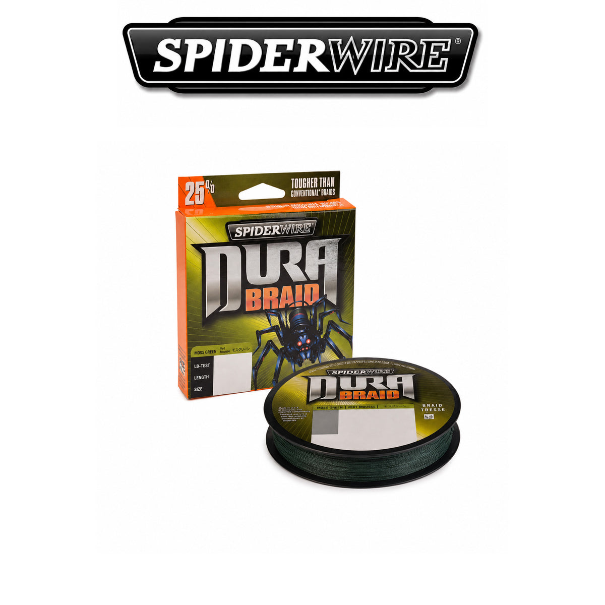 SpiderWire DuraBraid 300yd Braided Fishing Line