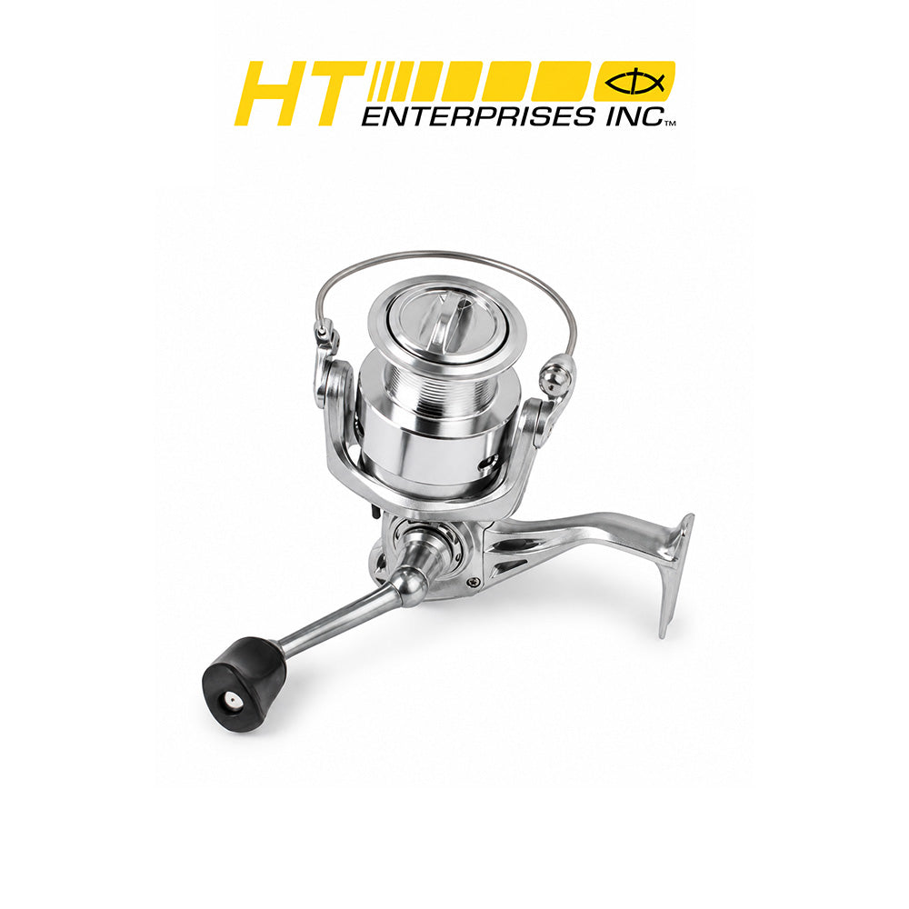 HT Powercast 60A Ambidextrous Spinning Reel with Stainless Steel Frame