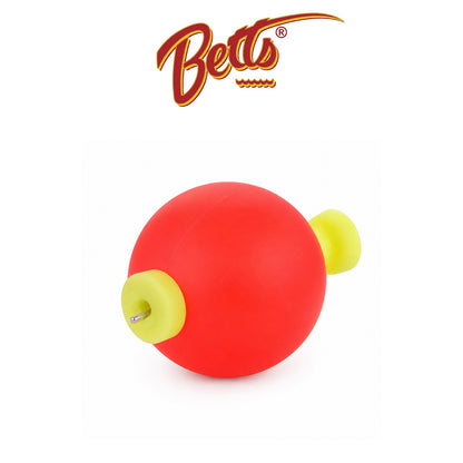 Betts Snap-On Unweighted Round 3" Red Fishing Floats - 25 Pack
