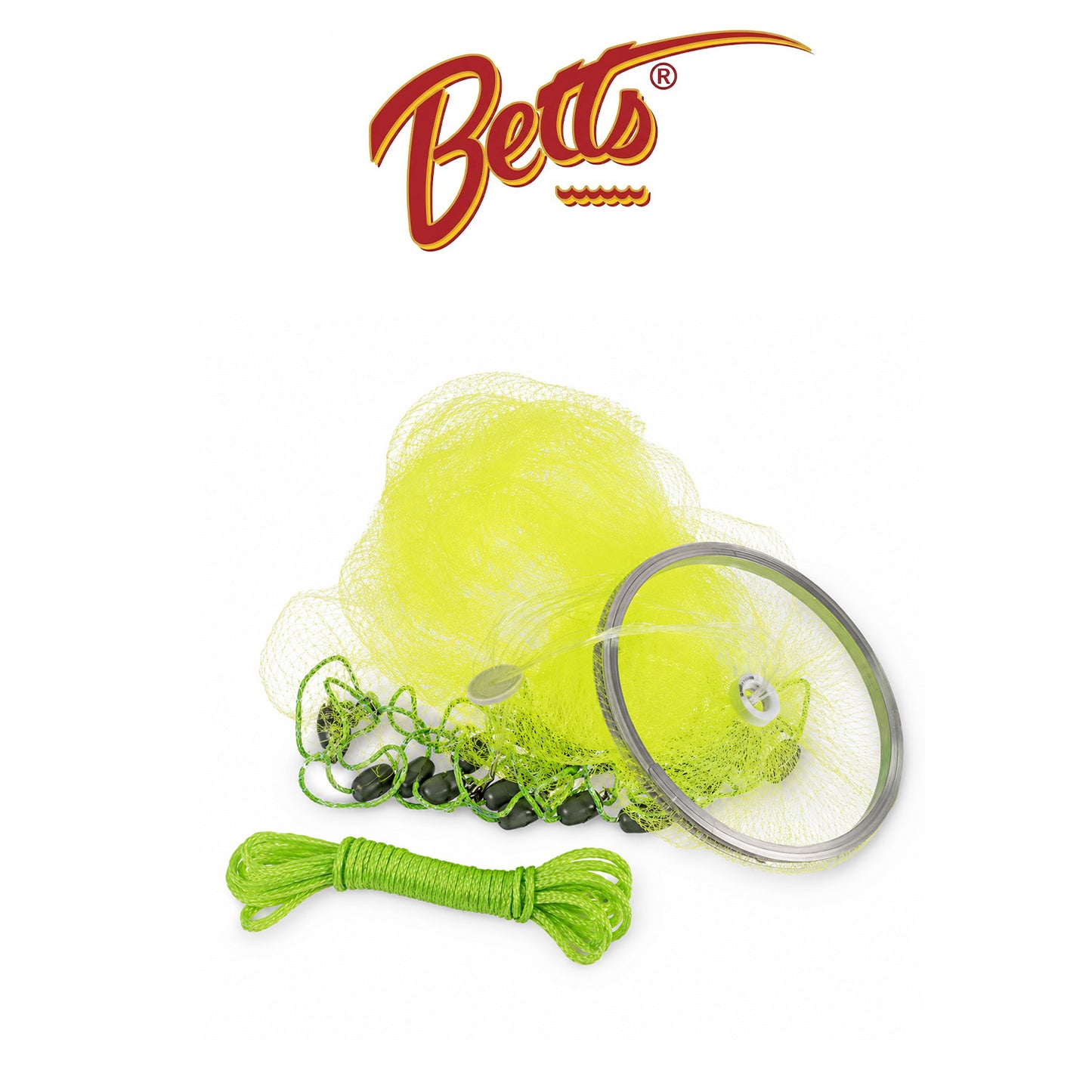 Betts Buddy Chartreuse Net 4' 3/8" Mesh Box