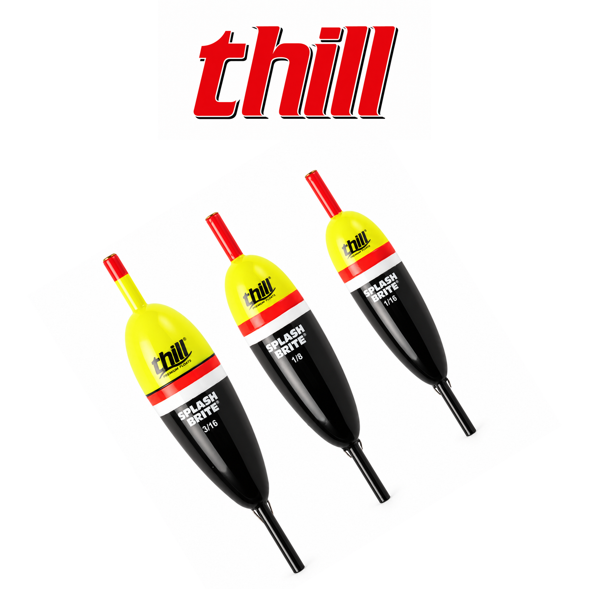 Thill LDY Splash Brite Fishing Float – High-Visibility Lighted Bobber for Easy Bite Detection