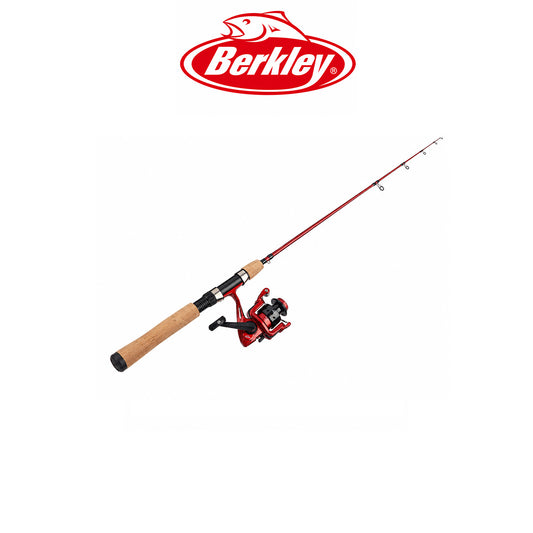 Berkley Cherrywood® HD Spinning Combo | Ambidextrous Reel Size 25 and 30 | 5.2:1 Gear Ratio | 5'6" 2pc Light, 6'6" 2pc Medium Light, 7' 2pc Medium