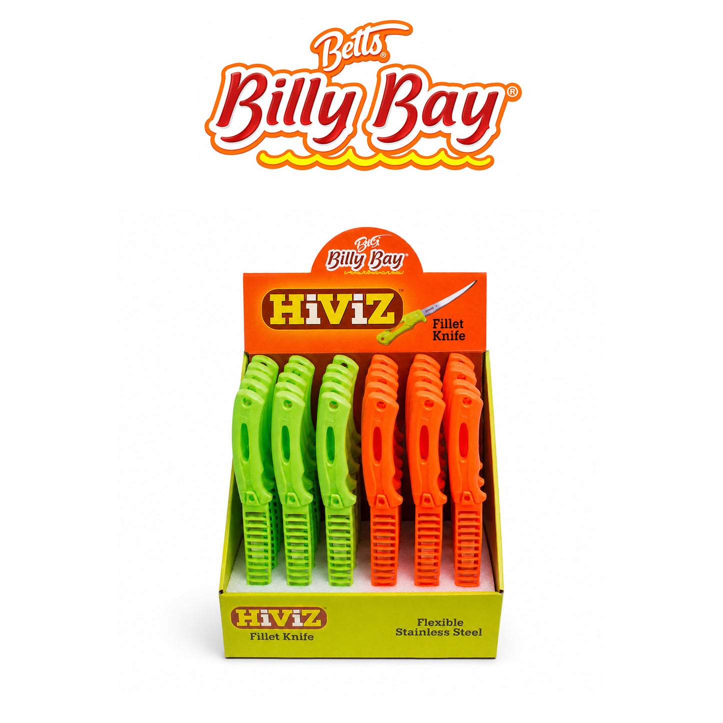 Billy Bay Halo Viz 6" Stainless Steel Fillet Knife