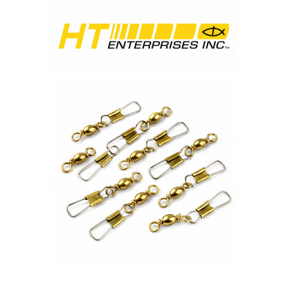 HT Brass Snap Swivels Size 5 BSSE-5 – 5 Pieces per Pack