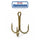 Danielson Bronze Treble Fishing Hooks - 36/Box
