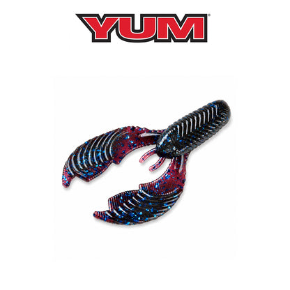 YUM Craw Chunk 2.75" Soft Plastic Craw Bait – Blue Fleck