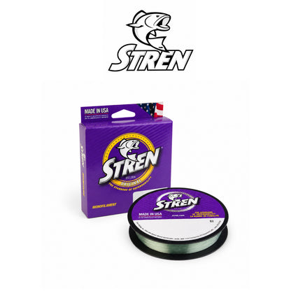 Stren Lo-Vis Green Monofilament Fishing Line 330 yd