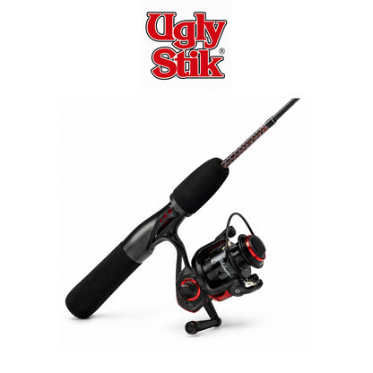 Ugly Stik GX2 Ice Spinning Combo with EVA Handles