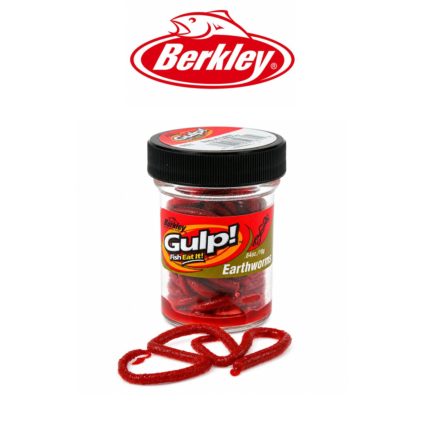 Berkley Gulp!® Earthworm Red Wiggler Fishing Bait