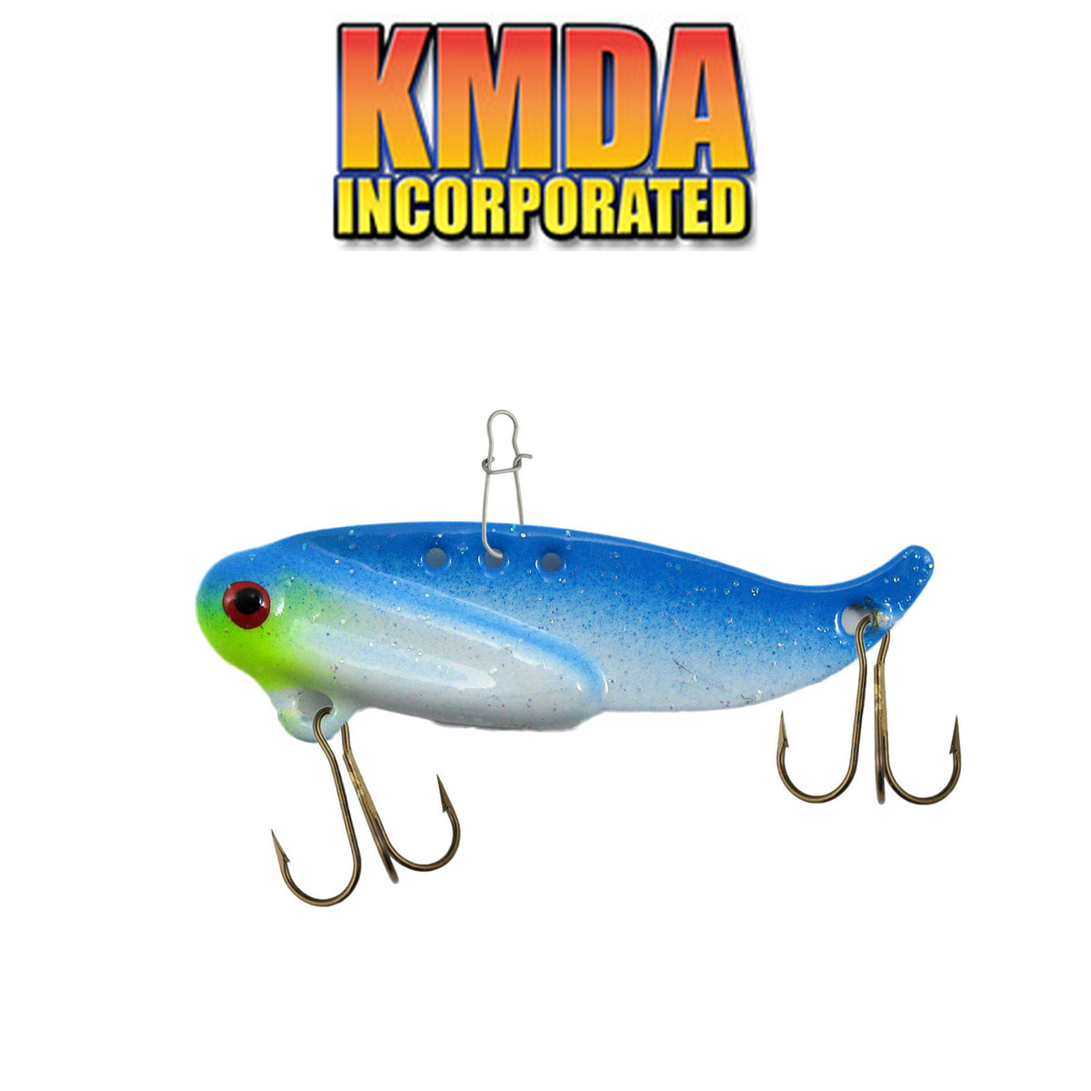 KMDA VibE Blade Bait 1/4 oz. Premium Metal Fishing Lure for Casting, Jigging & Trolling