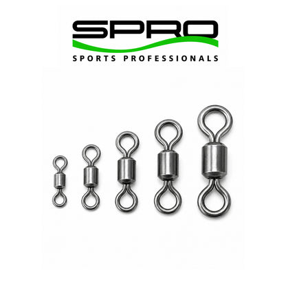 Spro Power Swivel Black – 10 Pack