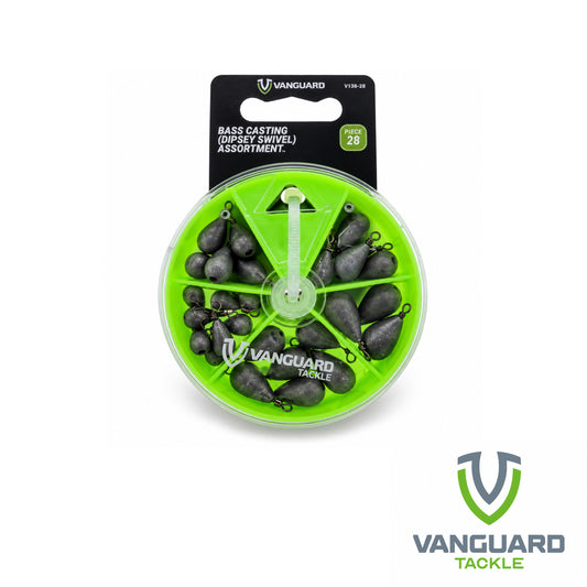 Vanguard V150-FP Premium Bass Casting Lead Weight & Sinker Assortment