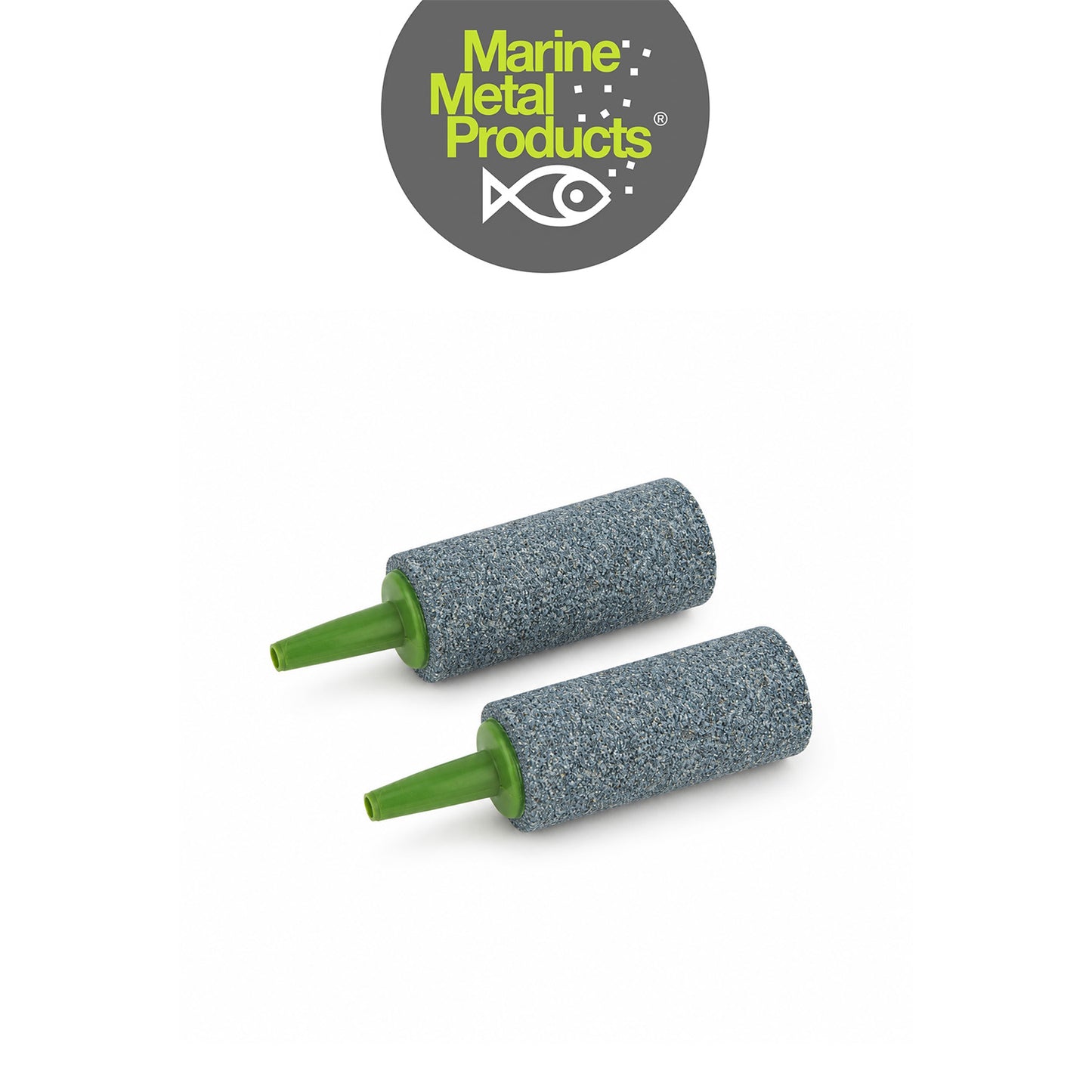 Marine Metal Air Stone Pair for Live Bait Tanks and Aquarium Aeration
