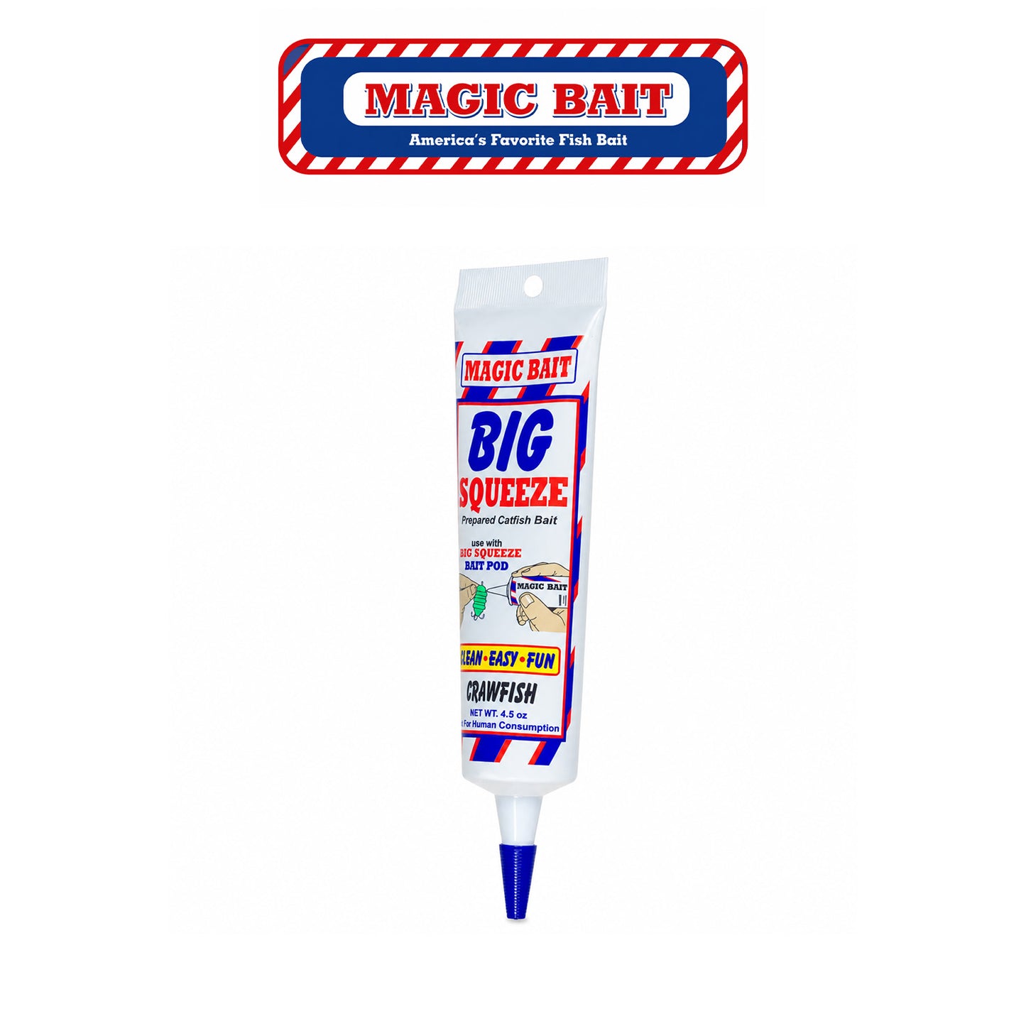 Magic Bait Big Squeeze Crawfish Soft Plastic Fishing Bait