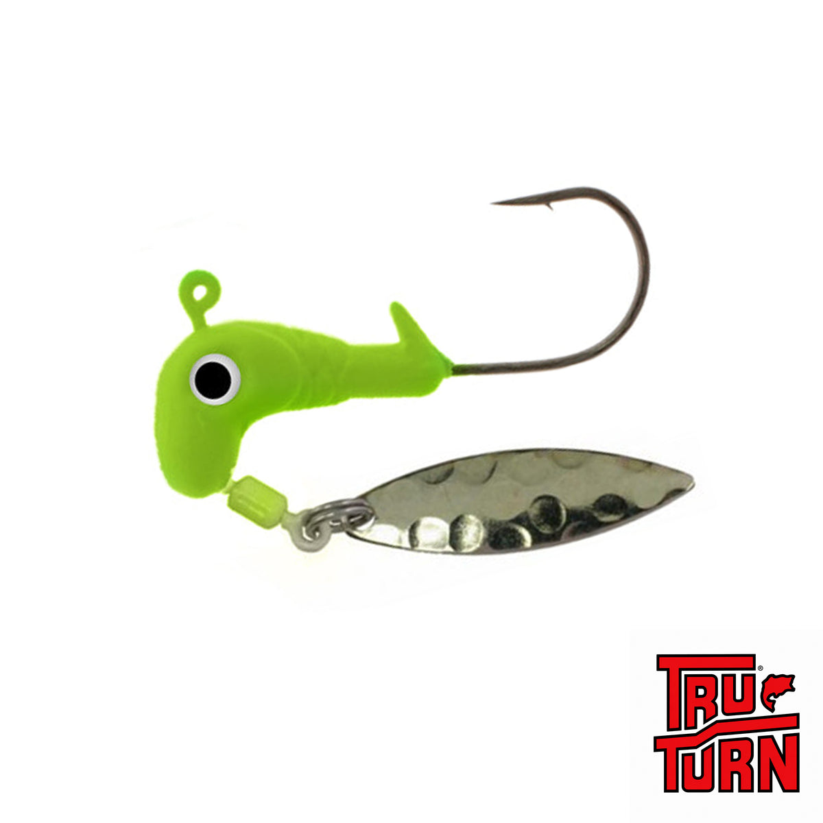 Tru Turn Barbed Glow Head Fishing Hooks – Luminous Hooks for Freshwater & Saltwater Fishing