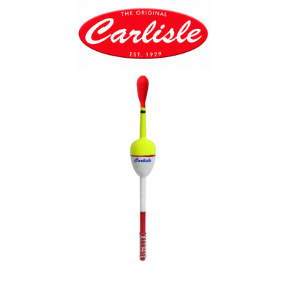 Carlisle Big Top Spring Fishing Float – Durable Plastic Bobber with Metal Spring