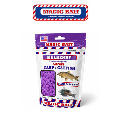 Magic Bait Mulberry Prepared Catfish Dough Bait