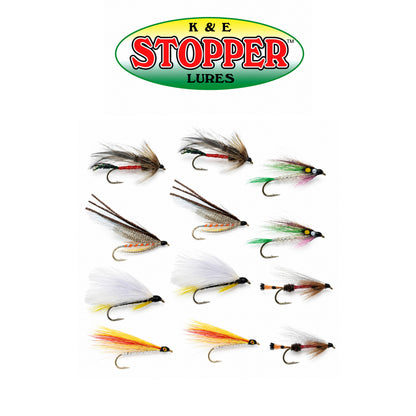 K&E Medium Wet Fly Assortment 5 Pack