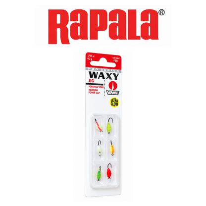 Rapala Waxy Jig Kit – Ice Fishing Jigs for Panfish, Crappie &amp; Perch