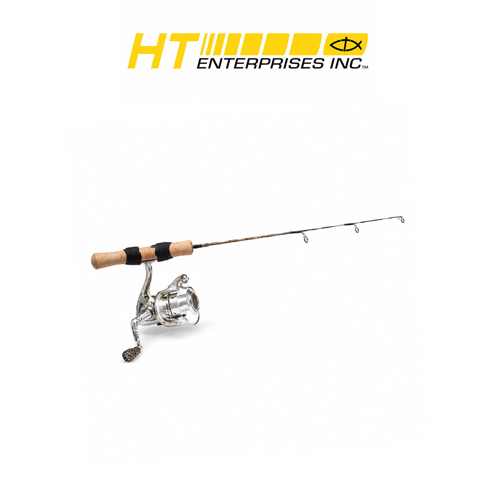 HT Fish Hunter 25" Light Snow Combo with SCAR-102 Reel