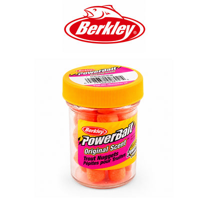 Berkley PowerBait Power Nuggets Fluorescent Orange Trout Bait
