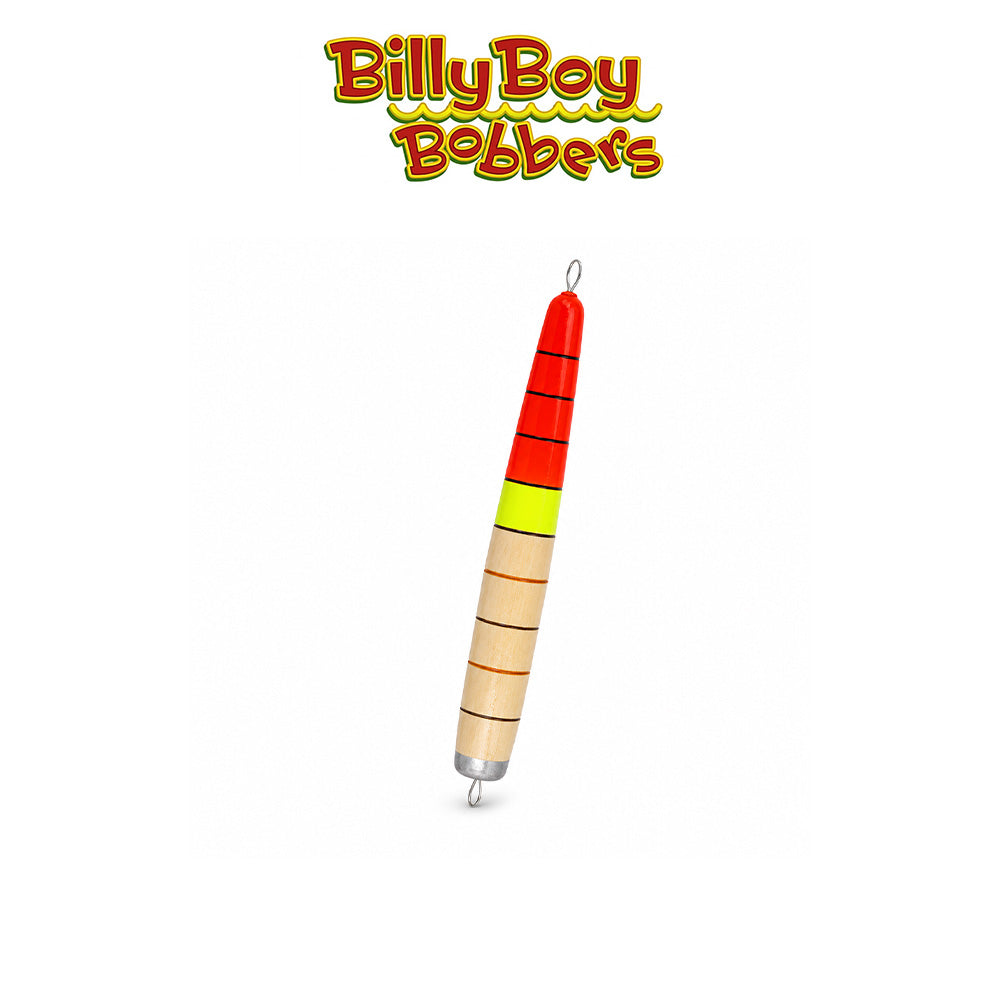 Billy Boy W510 Tubular Wood Pole Float - Weighted With Bobber Stop