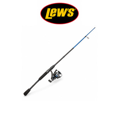 Lew’s American Hero Medium/Fast Spinning Combo 2-Piece Graphite Rod, 6’ - 7’, Reel Sizes 20/30/40, Ambidextrous
