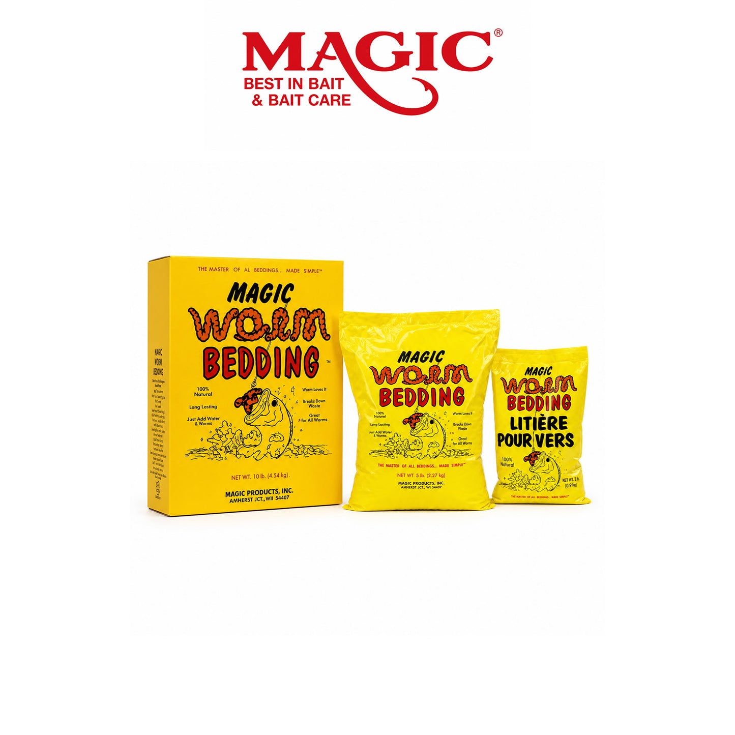 Magic Products Worm Bedding