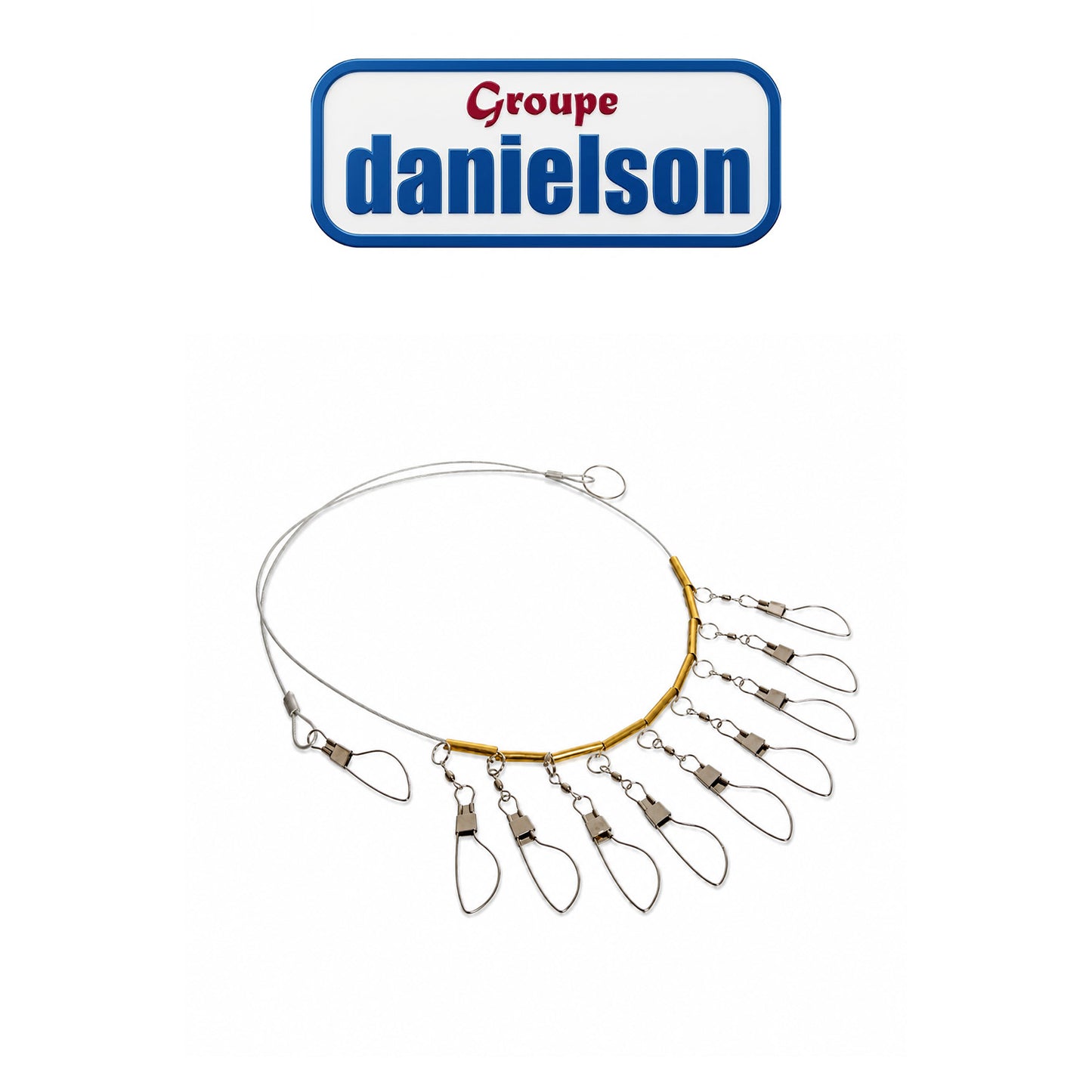 Danielson Cable Fish Stringer with 10 Swivel Snaps