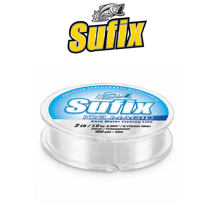 Sufix Ice Magic Fishing Line Neon Orange 603N/O