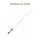Schooley’s Arctic Blue Ice Fishing Rod
