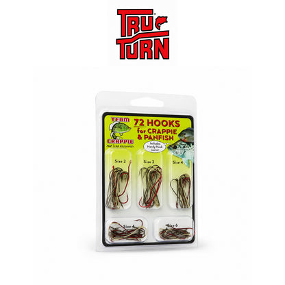 Tru-Turn Team Crappie 72-Piece Hook Kit