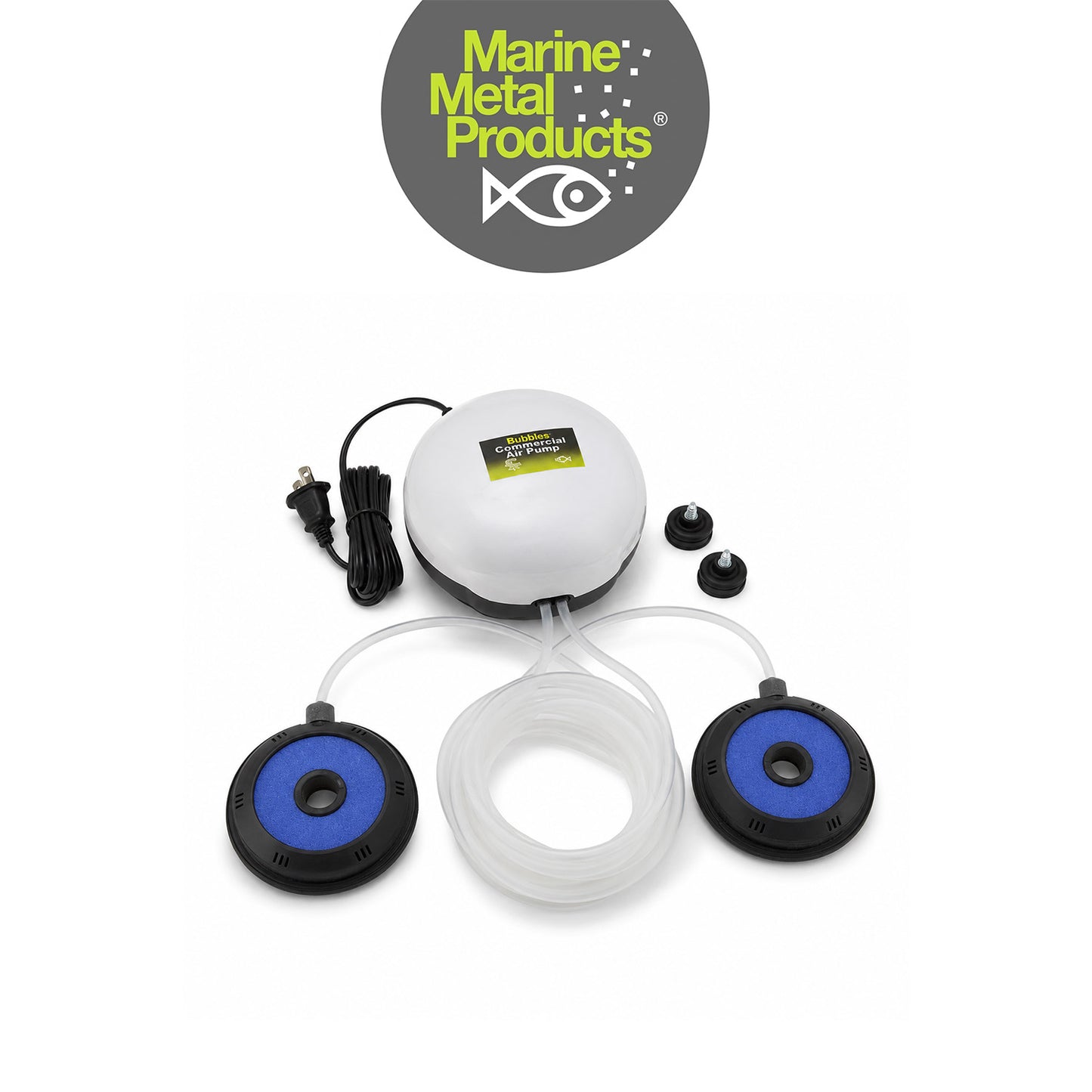 Marine Metal A-3 Commercial Air Pump Kit for Live Bait & Aeration