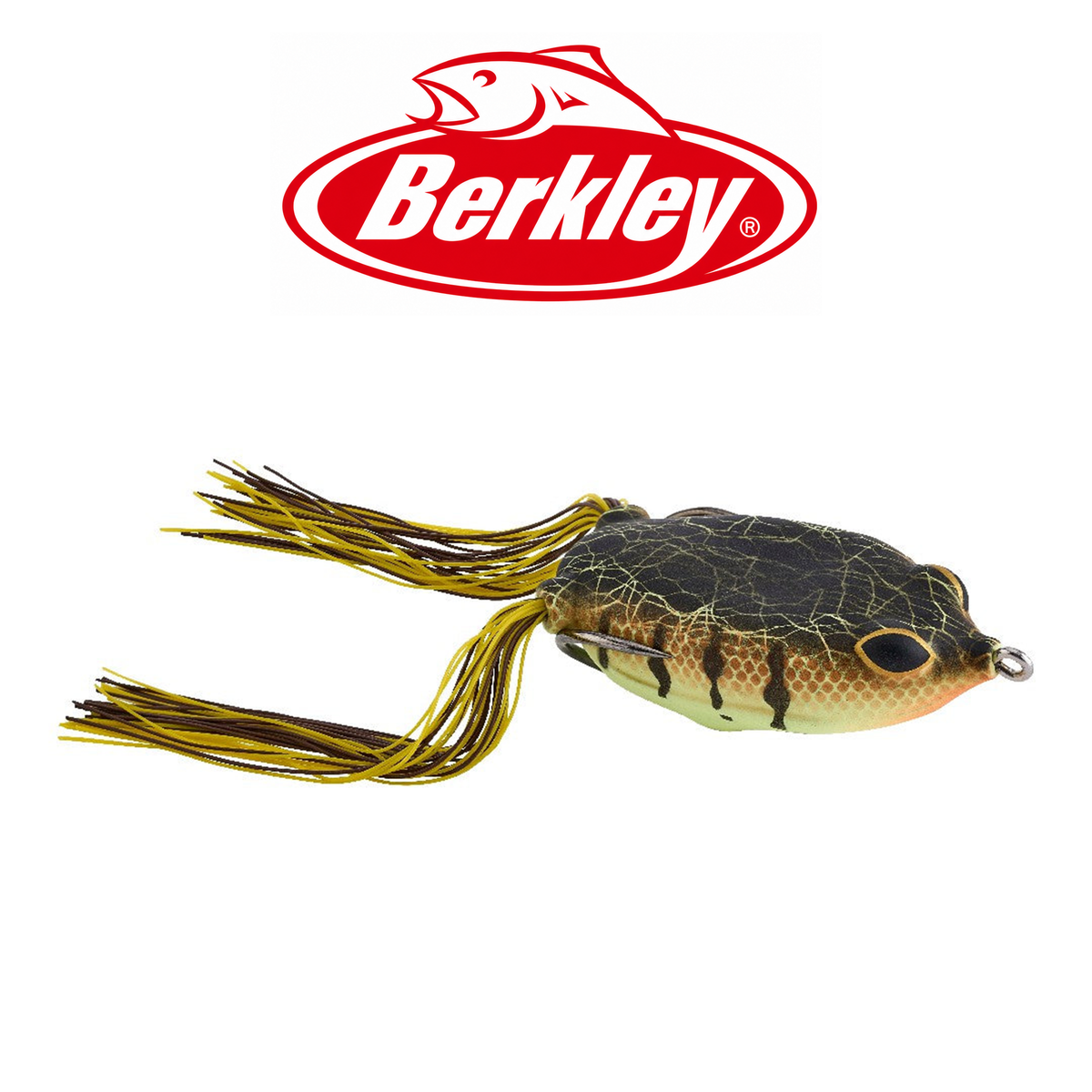 Berkley Swamp Lord Box Frog 2.6" 2/3 oz Premium Topwater Frog Lure