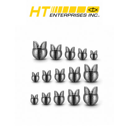 HT Micro Split Shot Sinker Fry Pan 200 Piece Assorted