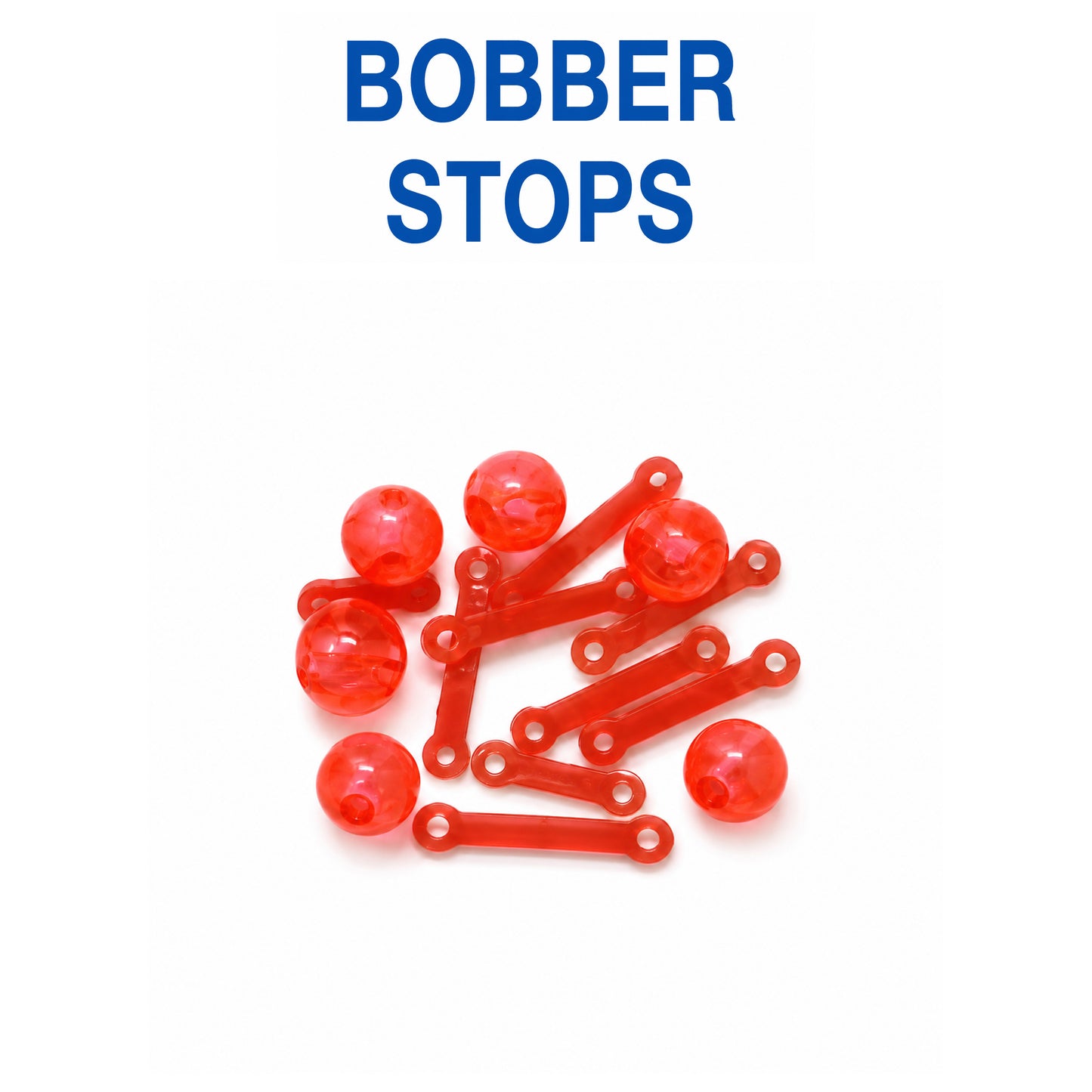 Bobber Stopper & Beads  – Durable Plastic & Rubber Fishing Stops