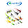 Ansnbo Bass Popper Lure Card – Lightweight Assorted Topwater Fishing Lures