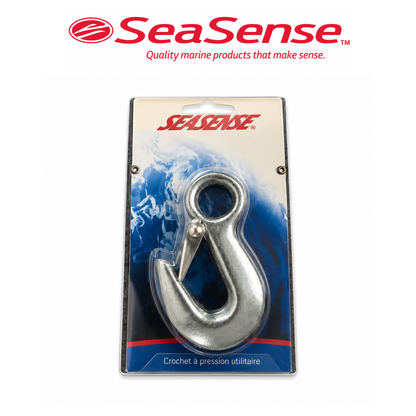 Heavy-Duty 4" Snap Hook – Durable Quick-Connect Utility Hook
