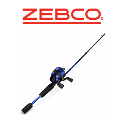 Zebco 33 Custom Z Blue Spincast Rod & Reel Combo&nbsp
