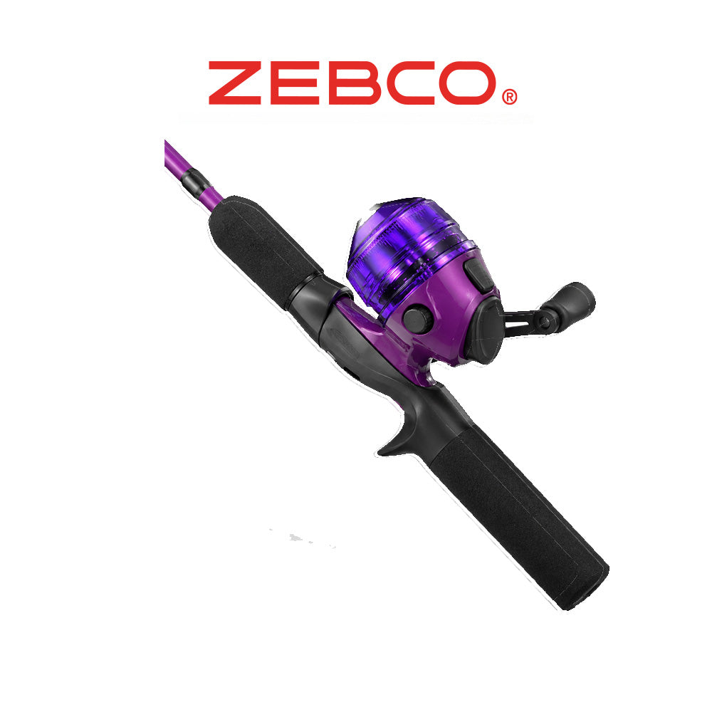 Zebco Splash Jr 4' Spinning Combo – Kids Fishing Rod and Reel