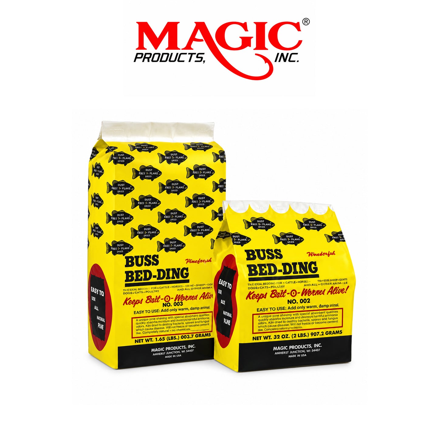 Magic Products Buss Worm Bedding