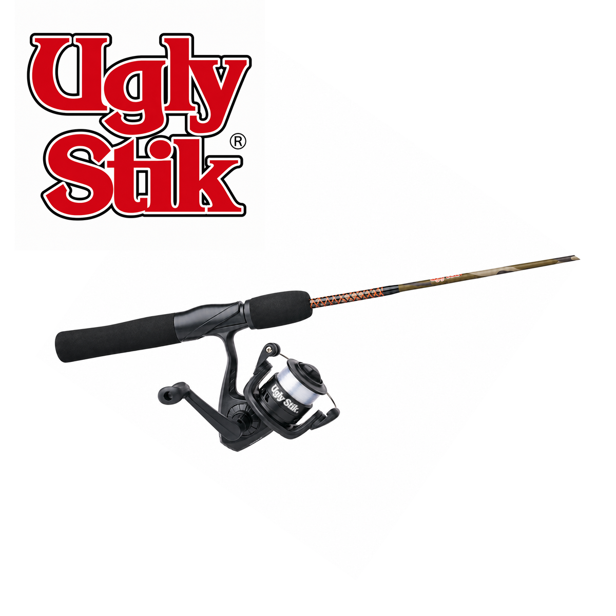 Ugly Stik Dock Runner Camo Spinning Combo
