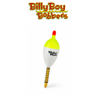 Billy Boy Bobbers Balsa Spring Unweighted Oval Bobbers 0.62" White 18 Pack