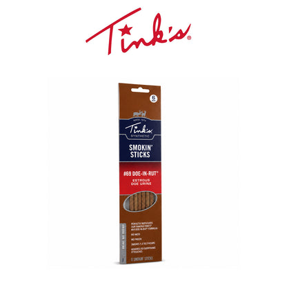 Tink’s Deer Smokin’ Rut Doe Sticks for Hunting & Deer Attraction