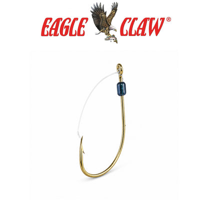 Eagle Claw Weedless Baitholder Non-Offset Fishing Hooks – 5 Pack