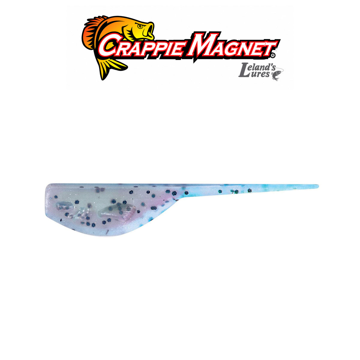 Leland’s Slab Magnet Soft Plastic Fishing Lures 8-Piece Pack